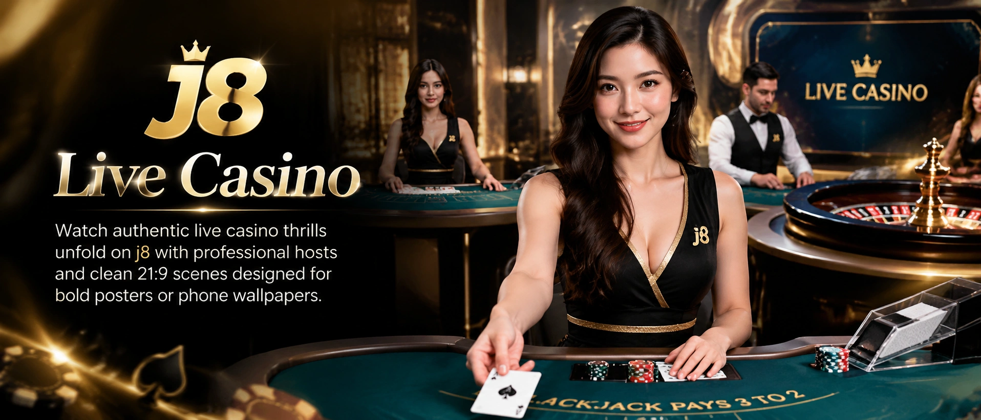 Live Casino table showcase